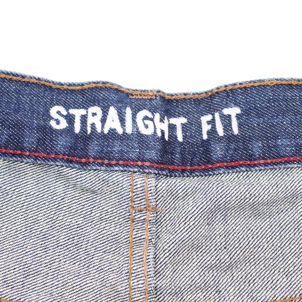 CHAPS Ralph Lauren Men's 50 X 30 Straight Fit Blue Jeans Denim Medium Wash - Picture 12 of 16